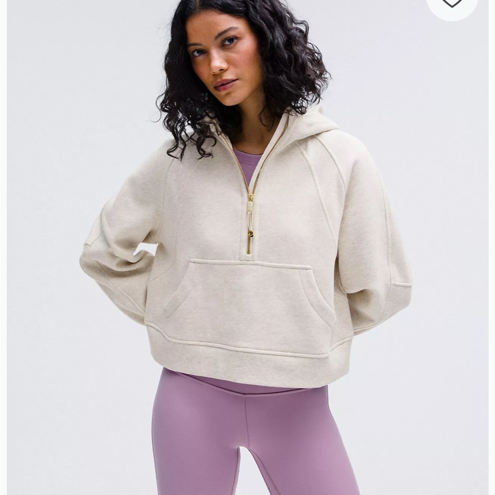 Women's Cream Lululemon Hoodie
